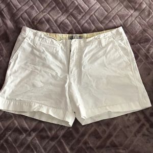 White Shorts